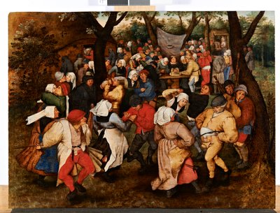 Der Hochzeitstanz von Pieter Brueghel the Younger